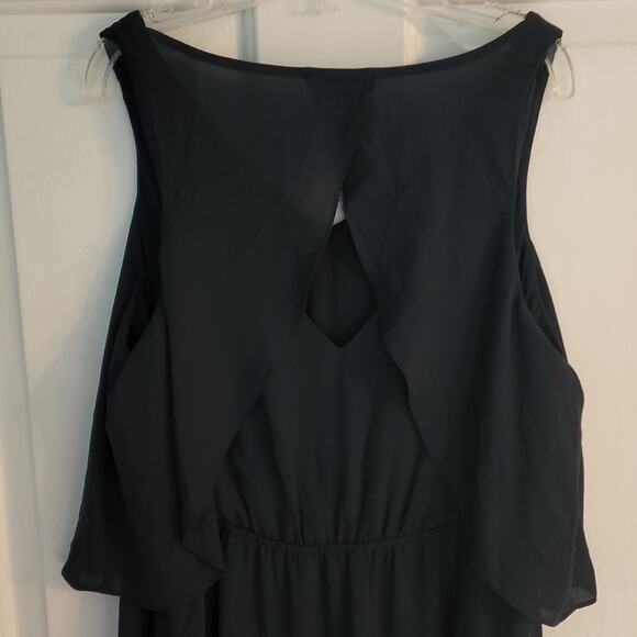 Metaphor Black Flowy Dress, New with tags - Picture 8 of 11